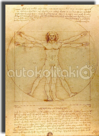Orafol Πίνακας Αντίγραφο του Da Vinci σε Καμβά
