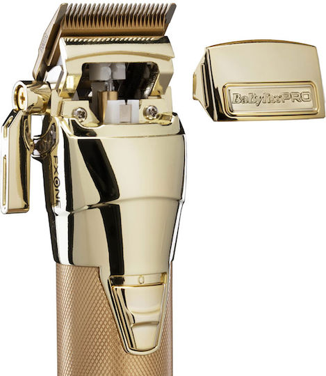 Babyliss Pro Επαγγελματική Επαναφορτιζόμενη Κουρευτική Μηχανή Χρυσή FX899GE/U