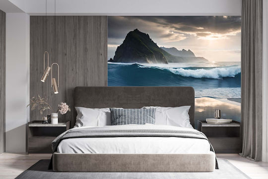 Zeitgenössisches Wandbild Wohnzimmer Strand Ozeanblick 260x390