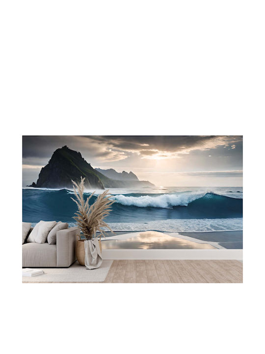 Moderne Wandtapete Wohnzimmer Strand Ozeanblick 240x360