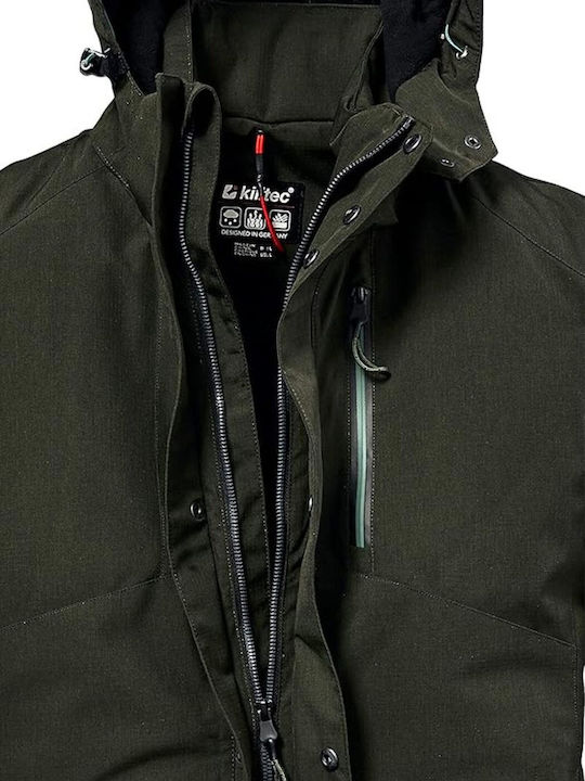 Killtec 37589-200 Männer Jacke aus für Ski & Snowboard Schwarz