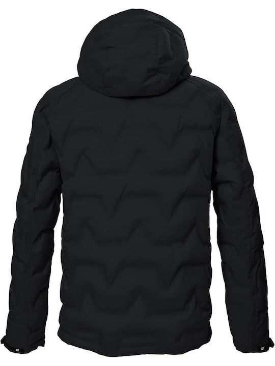 Killtec 41834-200 Männer Jacke aus für Ski & Snowboard Schwarz