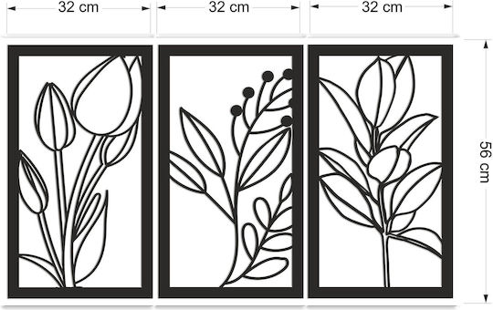Decorative Sticker Wall 1pcs 3x96cm Decowalls