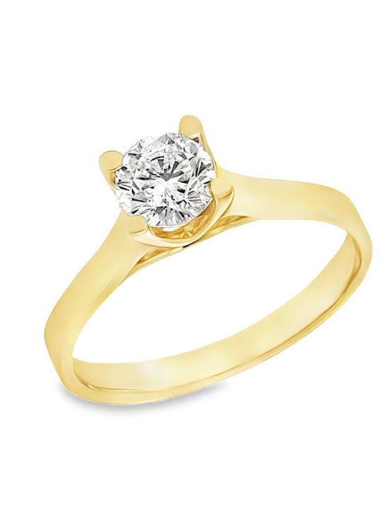 Xryseio Single Stone from Gold 14K