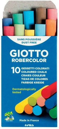 Giotto Multicolor Chalks X10