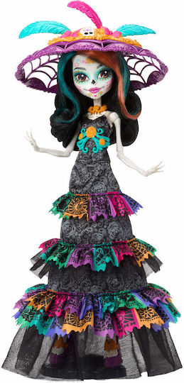 Mattel Howliday Skelita Calaveras Dia De Muertos Collectible Doll for 4+ years old+ Years