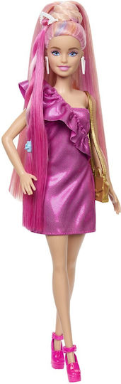 Barbie Hair Doll Fun & Fancy with Colorful Hair & Accessories for 3+ years+ Years 21.5cm