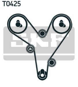 Skf Timing Belt Set