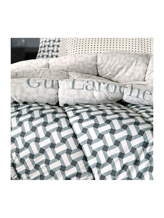 Guy Laroche Duvet Cover Cotton Queen 225x245 Buddha Cement