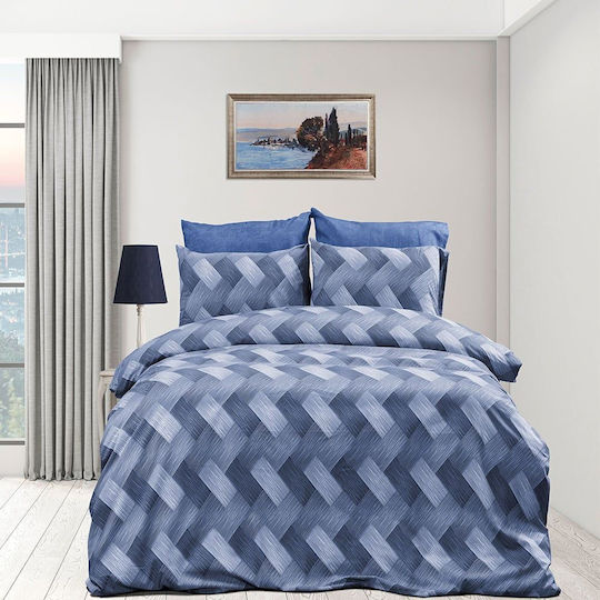 Dimcol Μονή 160x240cm Αλκμήνη 454 Blue