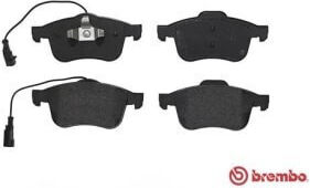 Brembo Ceramic Disc Brake Pads Set Alfa Romeo Giulietta Dodge Dart Front 155x69x20mm 156x72x20mm Teves Piston Clip
