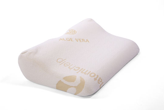 Anatomic Help Aloe Vera Sleep Pillow Memory Foam Anatomic Medium 36x52x12cm