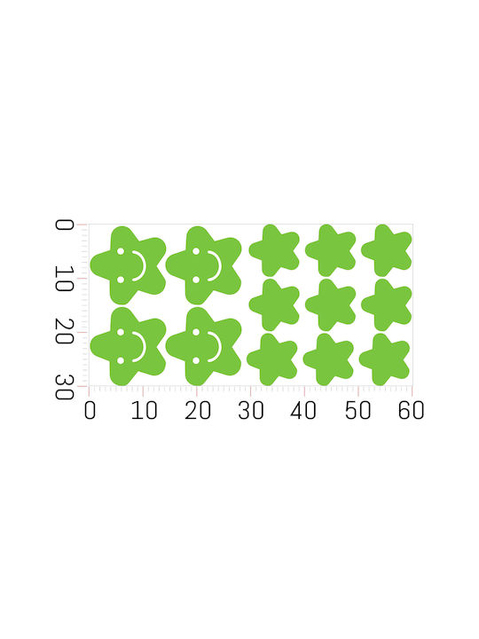 Decowalls Kinder Wandsticker Wand Leuchtend 30x60cm Decowalls Kinder Wandsticker Wand Leuchtend 30x60cm