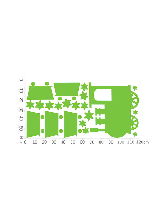 Decowalls Kids Glow-in-the-Dark Wall Sticker 120x60cm