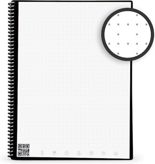 Rocketbook Core Letter Notebook A4 Black