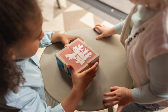Ξύλινο Παιδικό Puzzle 4pcs BS Toys