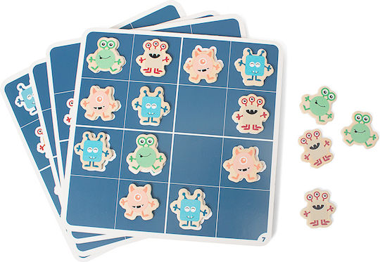 Board Game Sudoku Τερατάκια for 1 Player 6+ Years Old BS Toys