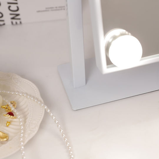 Makeup Mirror Hollywood with Light White