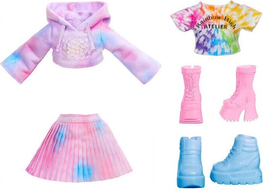 MGA Entertainment Păpușă Watercolor Create Rainbow High Păpușă Tie Dye Cu Mov Pentru 4+ Ani (Diverse Modele) 1 Buc