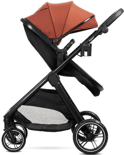 Lorelli Aspen Verstellbar 3 in 1 Baby Kinderwagen Geeignet für Neugeborene Picante