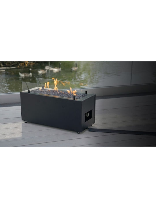Planika Rio Gas Τζάκι Αερίου Εξωτερικού Χώρου Ι 41,4x69,8 Cm 10kw