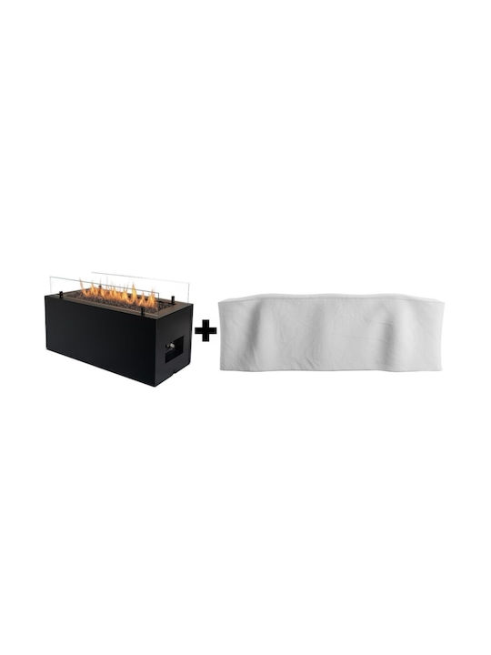 Planika Rio Gas Τζάκι Αερίου Εξωτερικού Χώρου Ι 41,4x69,8 Cm 10kw