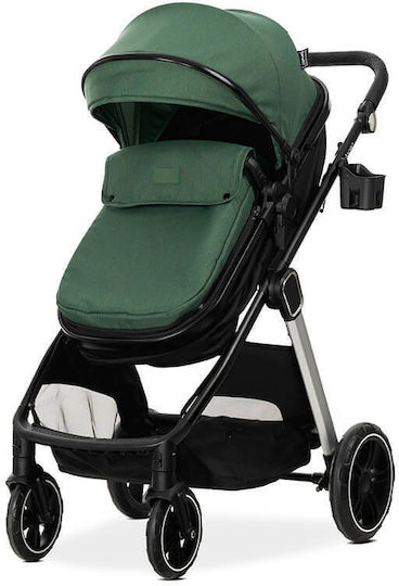 Lorelli Aspen Adjustable 3 in 1 Baby Stroller Suitable for Newborn Green