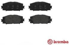 Brembo Disc Brake Pads Set Lexus Ct Toyota Prius 1.5h/1.8h 06.08 Front 123x50x16 Mm