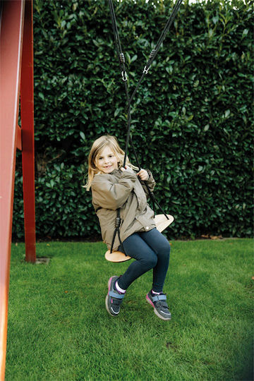 Legler Hanging Wooden Swing for 3+ Years Black