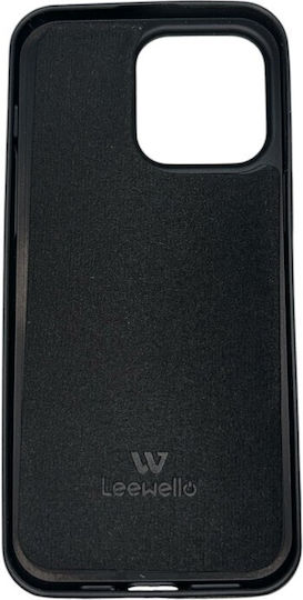 Leewello Back Cover Σιλικόνης 2mm Μαύρο (IP14 (APPLE))