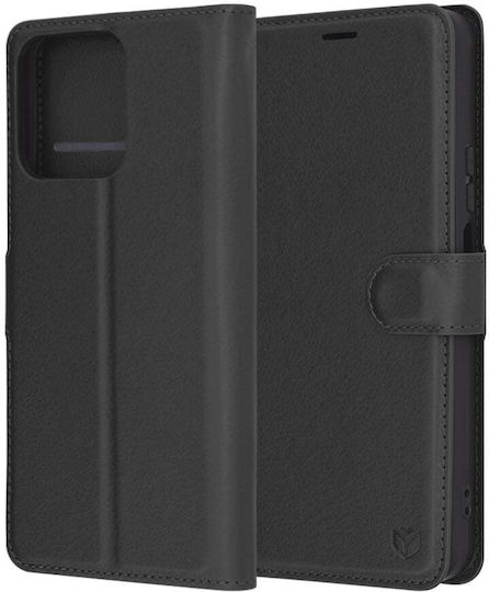 Techsuit Folio Back Cover Leather Black (Honor 200)