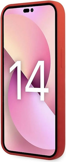Tumi Back Cover Silicon Roșu (iPhone 14)