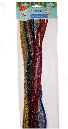 Exas Paper Pipe Cleaners 20pcs in Multicolour Color