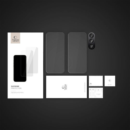 Tempered Glass Tech-protect Supreme Set Galaxy S24 Fe Clear