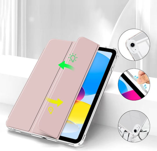 Tech-Protect SC Pen Hybrid Flip Cover Pink (iPad 2022 10.9'')