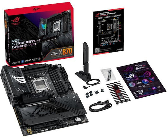Asus ROG STRIX X870-F GAMING WIFI Motherboard ATX με AMD AM5 Socket 90MB1IV0-M0EAY0