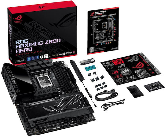 Asus ROG Maximus Z890 Hero Wi-Fi Motherboard ATX με Intel 1851 Socket 90MB1ID0-M0EAY0