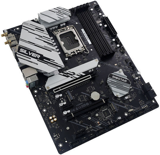 Biostar B760M-Silver Ver. 6.0 Motherboard Micro ATX με Intel 1700 Socket