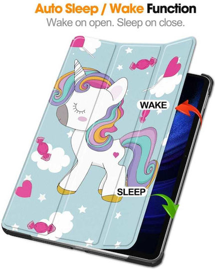 Techsuit Foldpro Флип Капак Многоцветен (Xiaomi Pad 6S Pro 12.4)