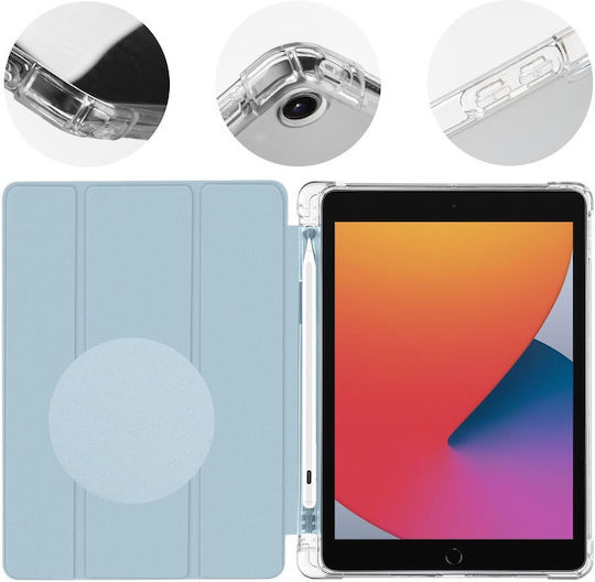 Obal:Me Flip Cover Light Blue (iPad 2019/2020/2021 10.2'')
