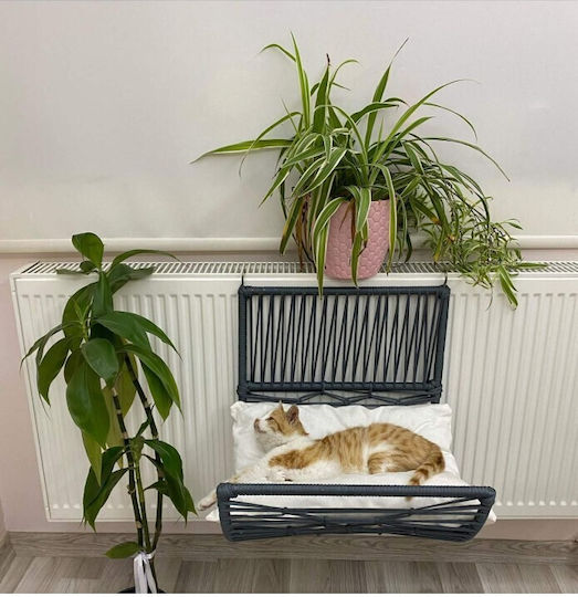 Paw Care Hanging Radiator Nest Grey 65x43x30cm 0000005269