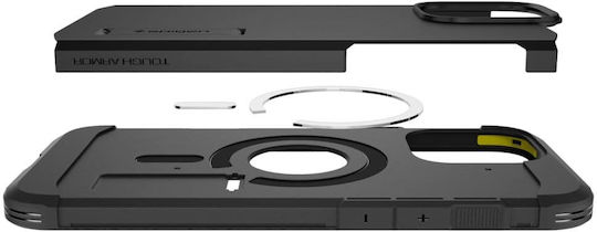 Spigen Ultra Hybrid MagFit Back Cover Plastic 2mm Black (iPhone 16 Pro)