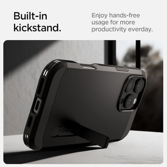 Spigen Ultra Hybrid MagFit Back Cover Plastic 2mm Black (iPhone 16 Pro)