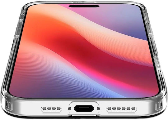 Spigen Liquid Crystal Glitter Back Cover Σιλικόνης 0.3mm Crystal Quartz (iPhone 16 Pro)