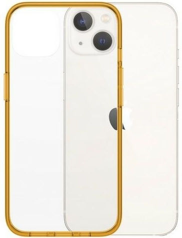 PanzerGlass ClearCase Silicone Orange Back Cover for iPhone 13