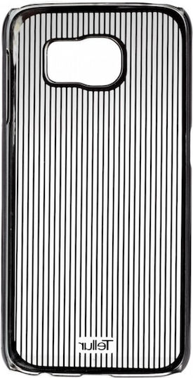 Tellur S6 Vertical Back Cover Plastic Negru (Galaxy S6)
