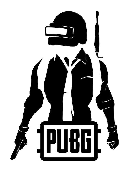 Wall Sticker Pubg 50cm X 35cm
