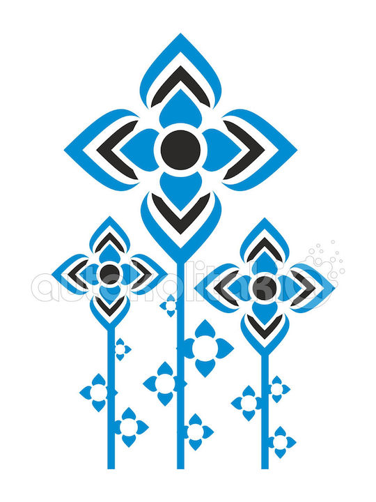 Wall Sticker Flower 5 30cm X 50cm