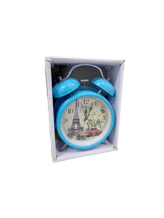 Ceas De Masă Cu Indicatori Plastic Ceas Deșteptător Albastru 880669_bl