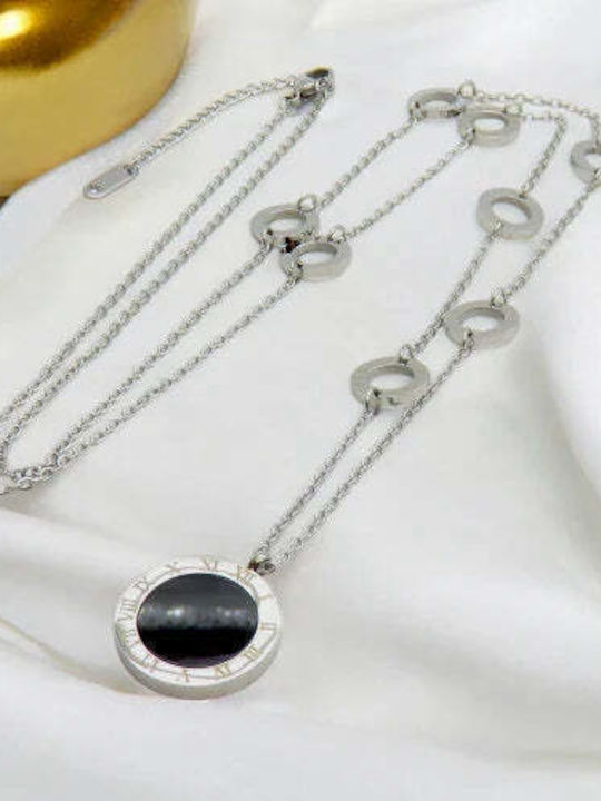 Bizou-Shop Necklace From Black Steel